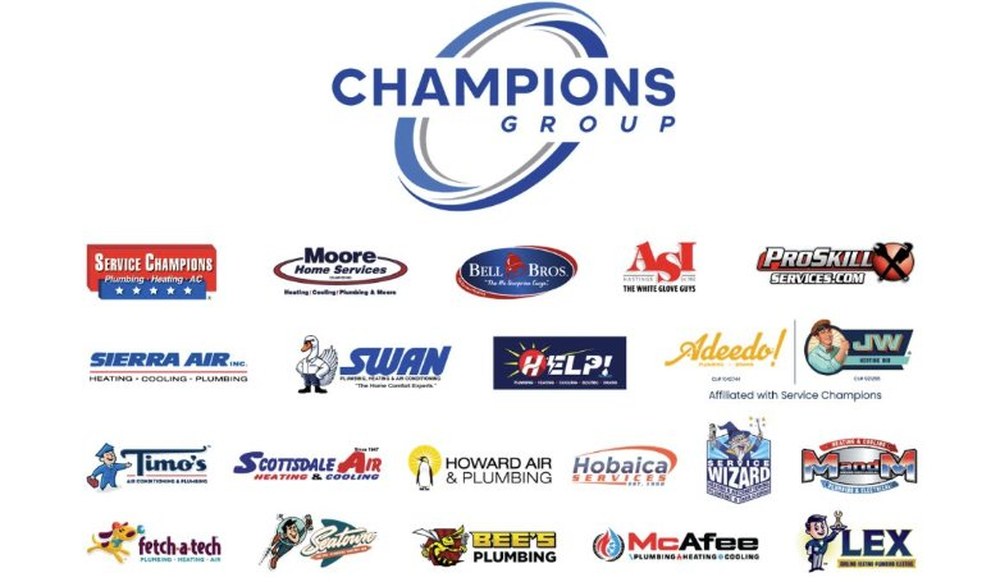 Champions Group portfolio of residential service brands
