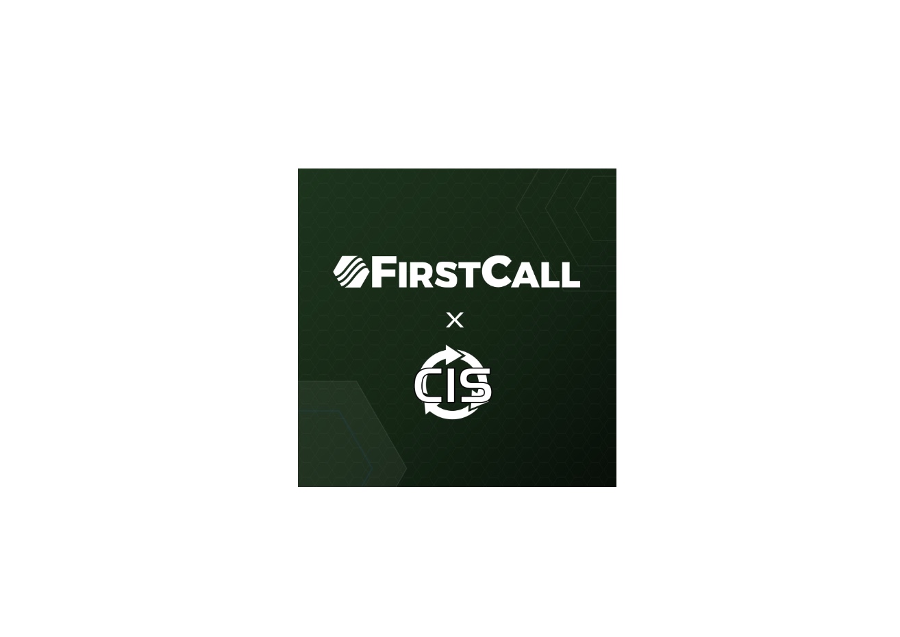 FirstCall Group and Comfort Indoor Solutions (CIS) logo lockup